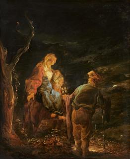 Benjamin Gerritsz Cuyp - Die Rast auf der Flucht nach Ägypten
