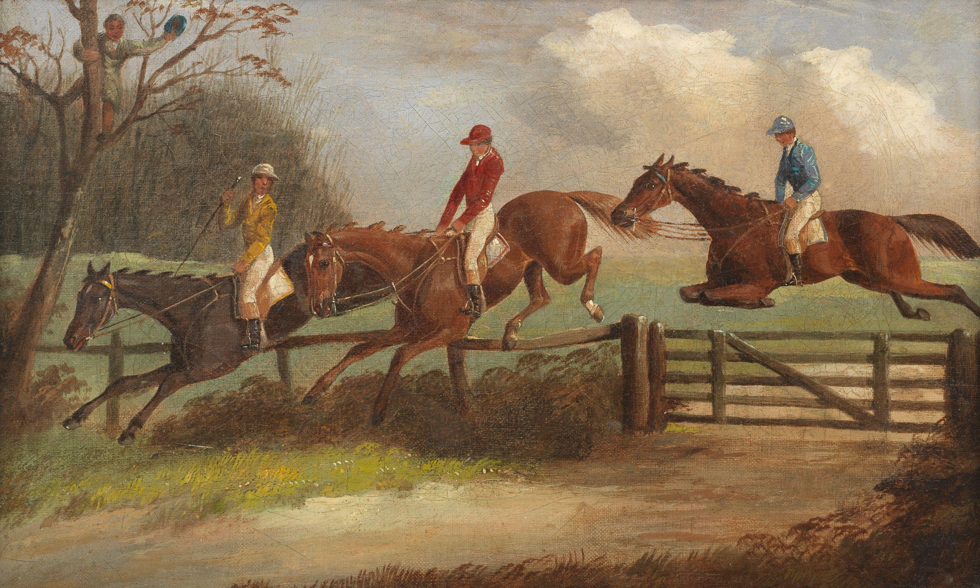 Benjamin Herring - A Pair of Steeple Chase Scenes (2)