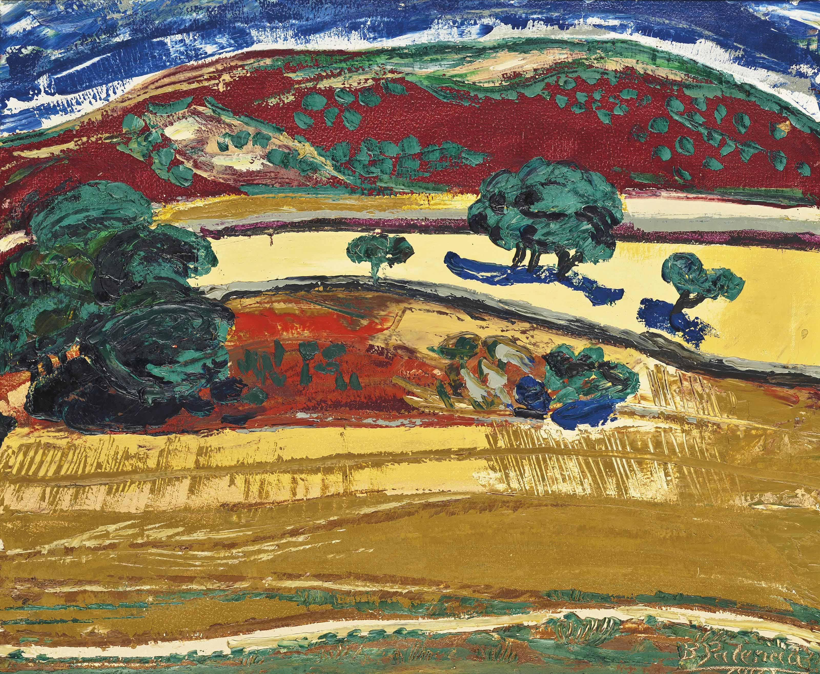 Benjamín Palencia - Cerro grana, Castilla