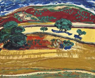 Benjamín Palencia - Cerro grana, Castilla