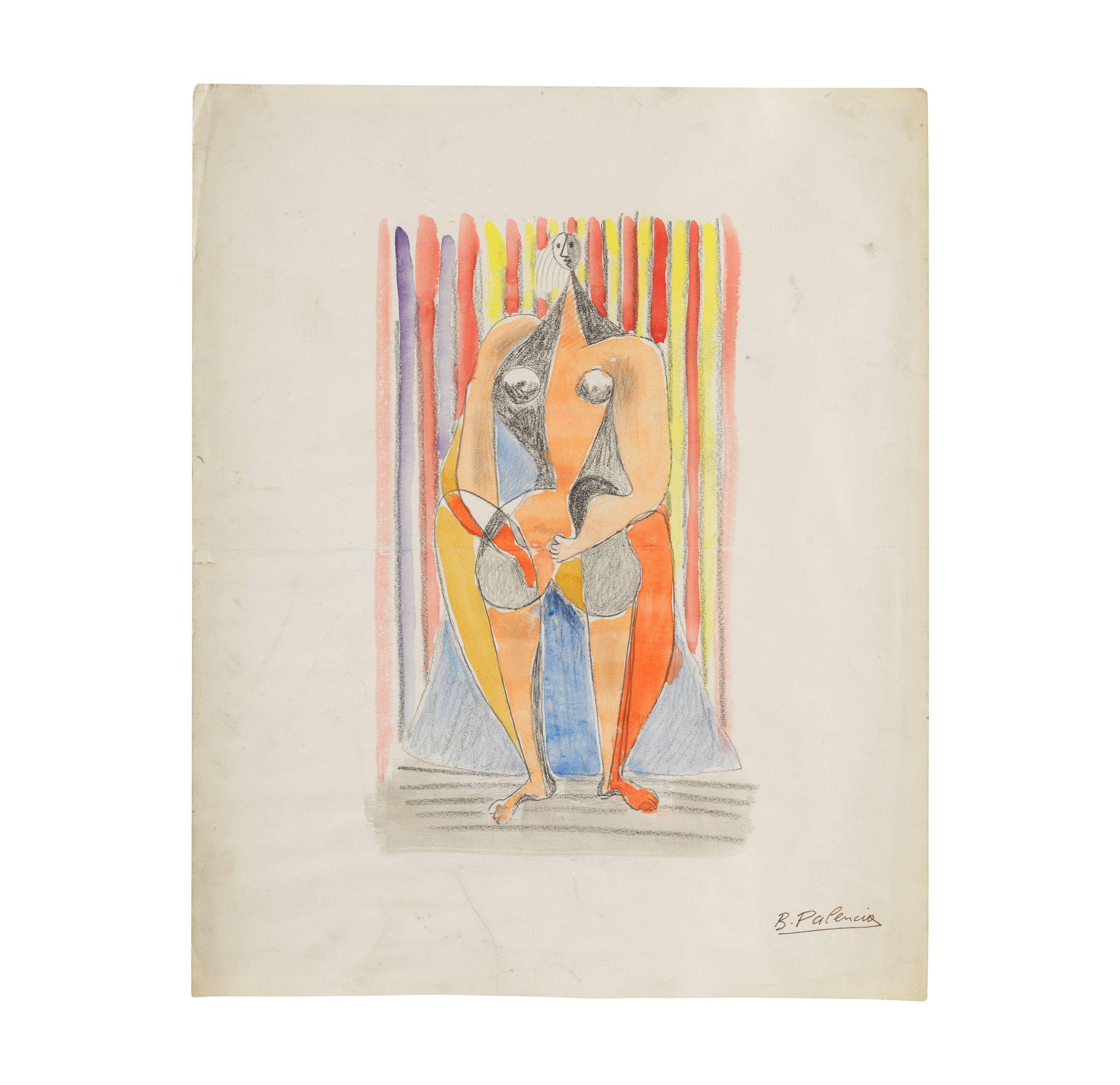 Benjamin Palencia - Figura de mujer