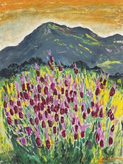 Benjamín Palencia - Primavera en la sierra