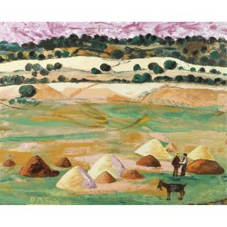 Benjamín Palencia - Spanish La Era (The Harvest)