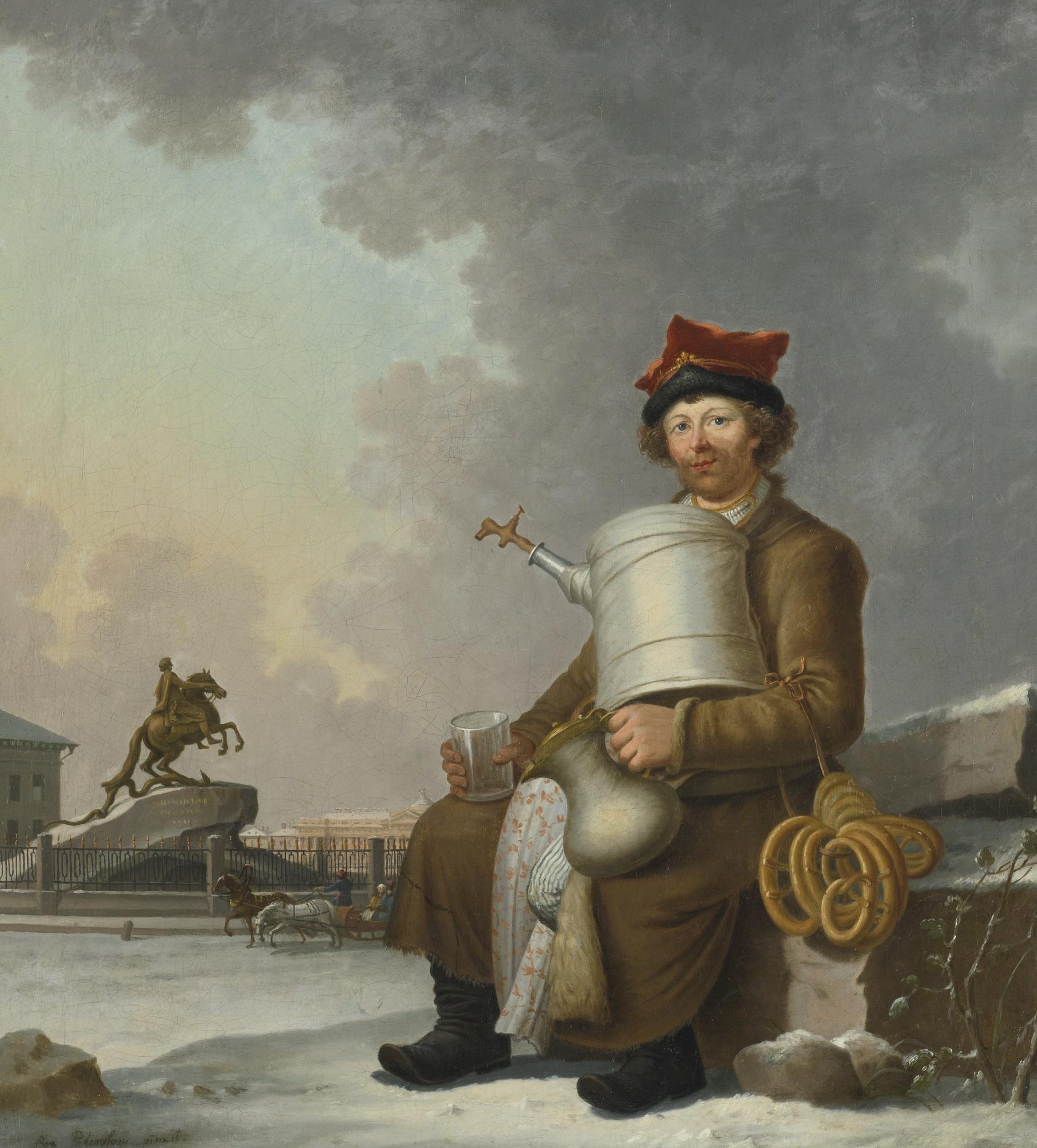 Benjamin Patersson - A St Petersburg Sbiten Seller