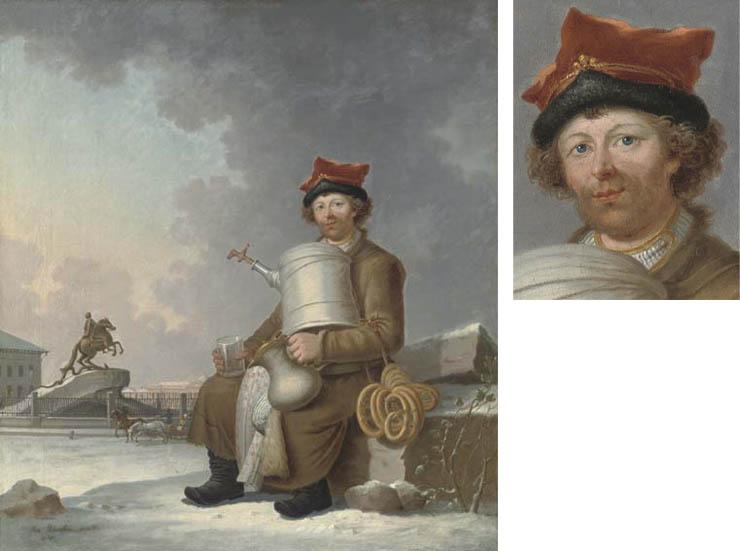 Benjamin Patersson - A St. Petersburg sbiten-seller