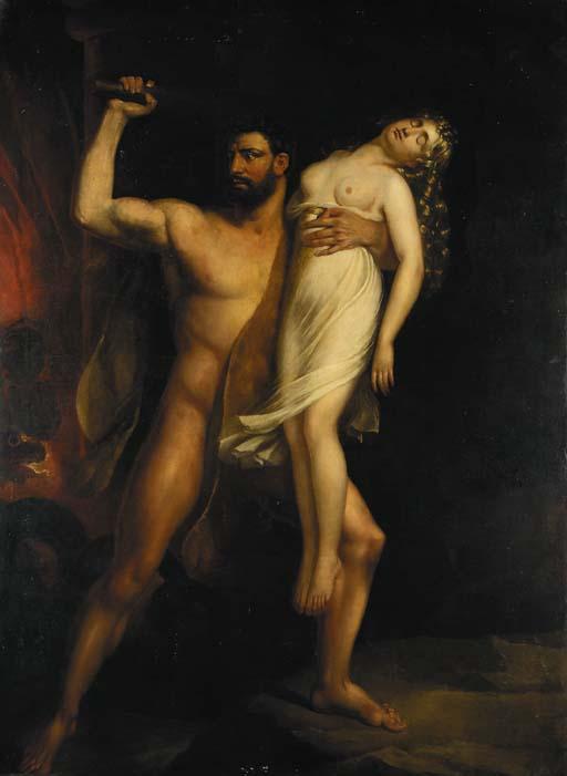 Benjamin Robert Haydon - Heracles and Persephone