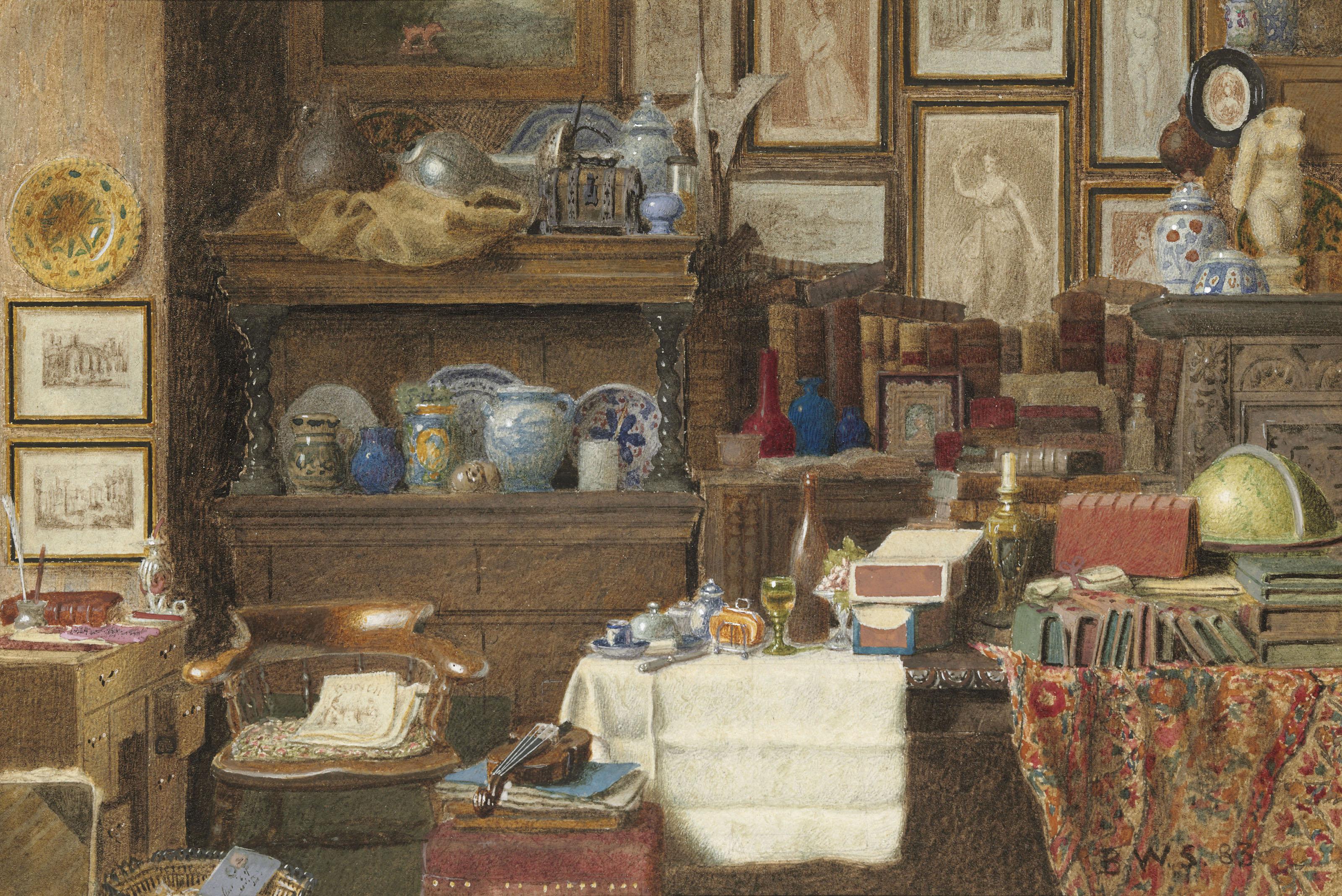 Benjamin Walter Spiers - Déjeuner à la fourchette