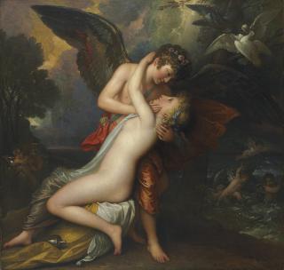Benjamin West, P.R.A. - Cupid and Psyche