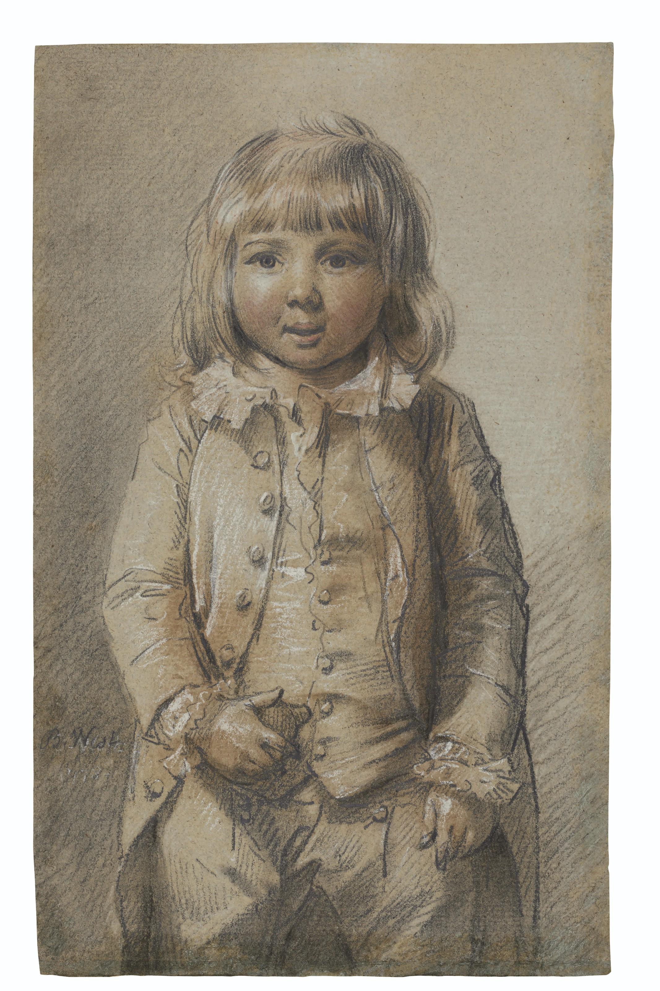 Benjamin West, P.R.A. - Portrait of Master Meyer