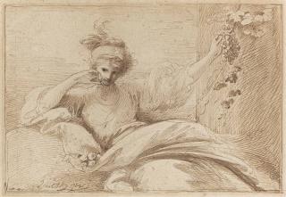 Benjamin West, P.R.A. - Taste (from the series \'The Five Senses\')