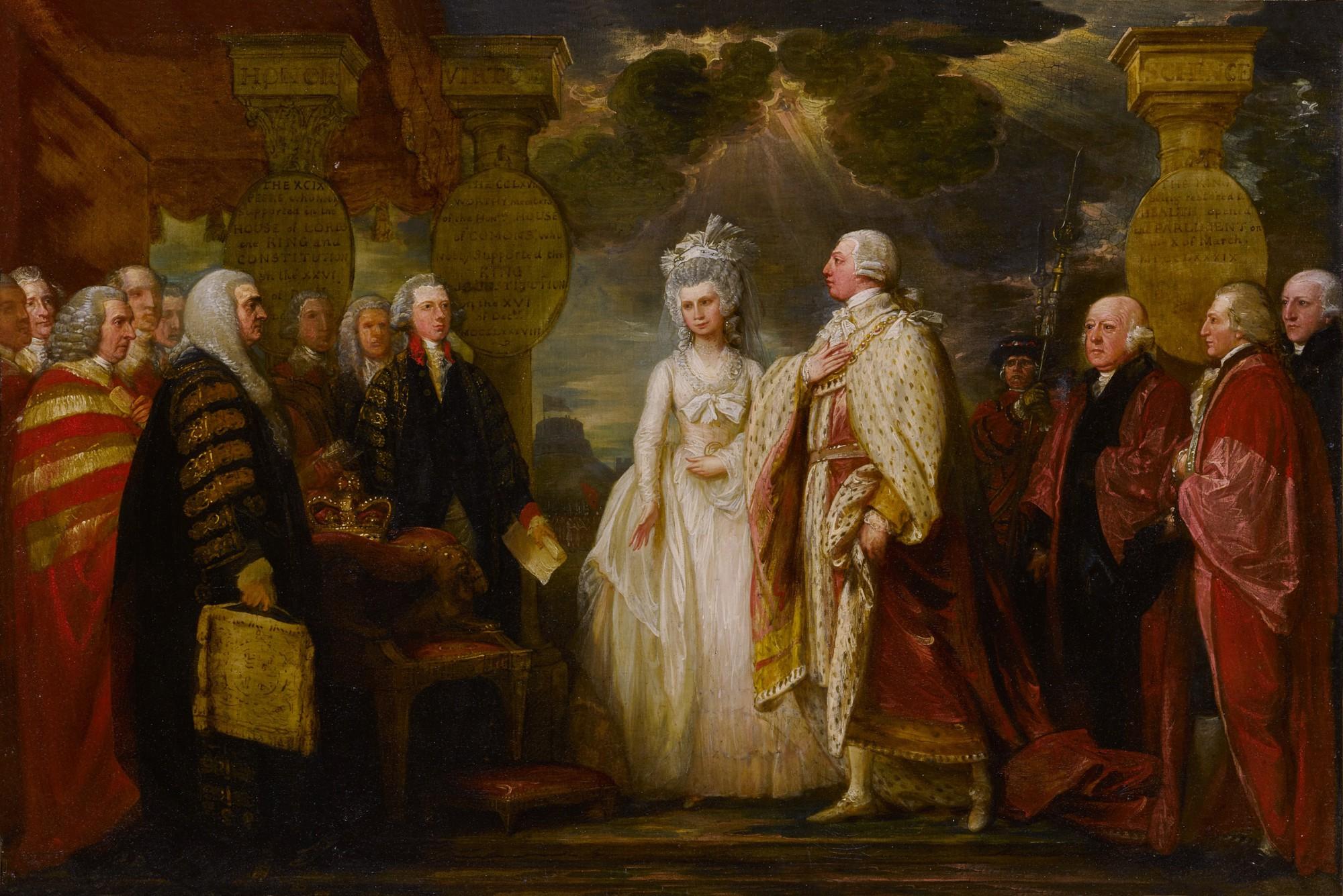 Benjamin West, P.R.A. - The Recovery of His Majesty in the Year 1789