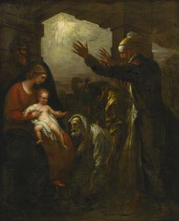 Benjamin West, P.R.A. - The Wise Men\'S Offering