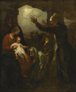 Benjamin West, P.R.A. - The Wise Men\'S Offering