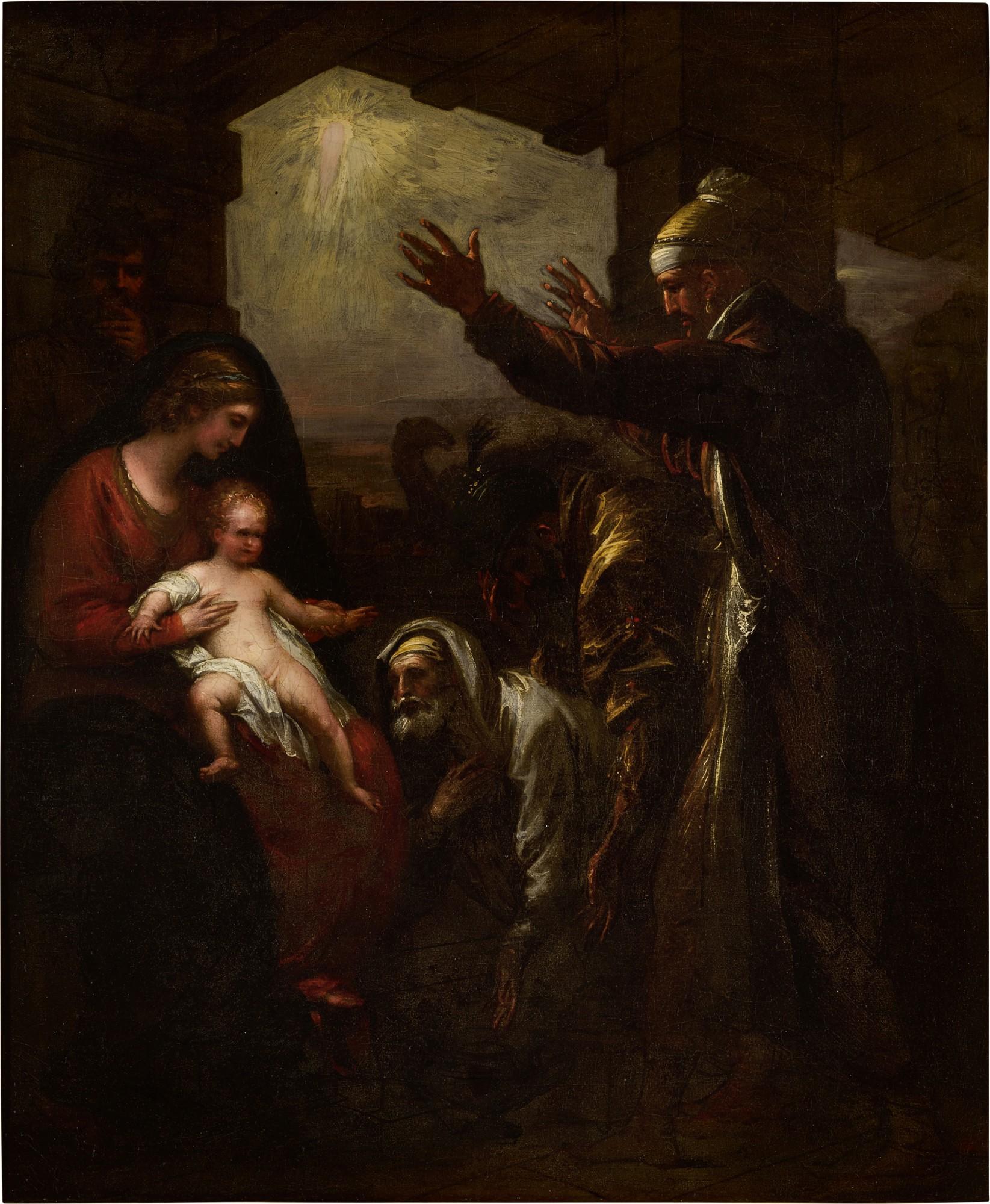 Benjamin West, P.R.A. - The wise men\'s offering
