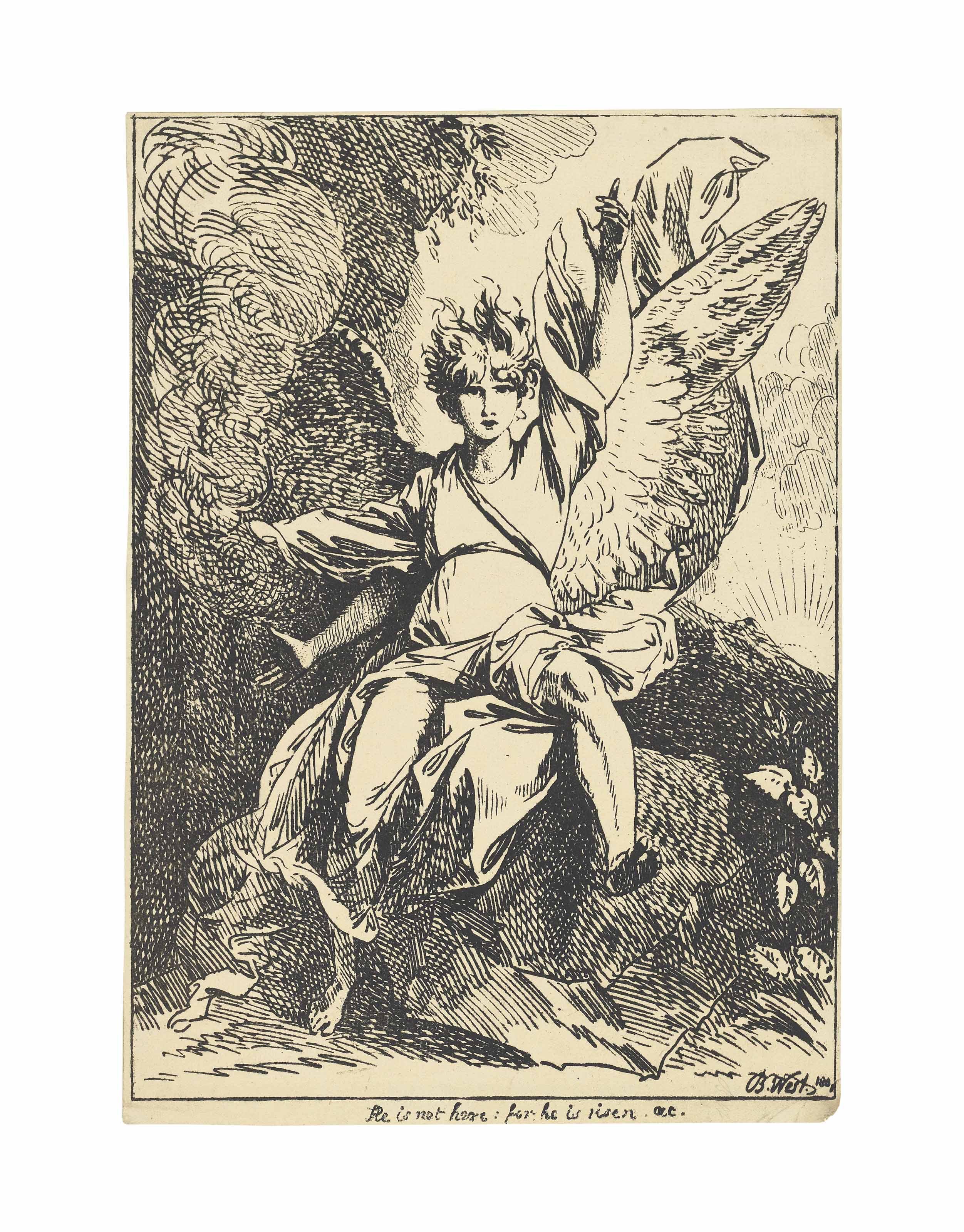 Benjamin West - Angel Of The Resurrection