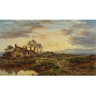 Benjamin Williams Leader, R.A. - British A Worcestershire Landscape: After The Rain