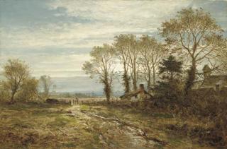 Benjamin Williams Leader, R.A. - Far from the madding crowd