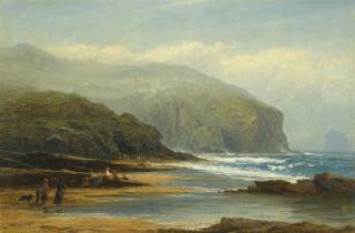 Benjamin Williams Leader, R.A. - Near Tintagel