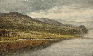 Benjamin Williams Leader, R.A. - On the Llugwy, Wales