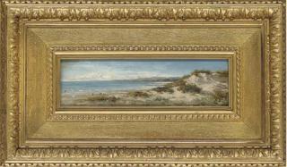 Benjamin Williams Leader, R.A. - On the south coast, near Littlehampton