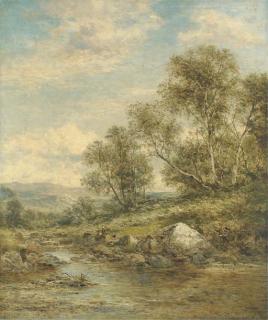 Benjamin Williams Leader, R.A. - Stream from the Hills, North Wales