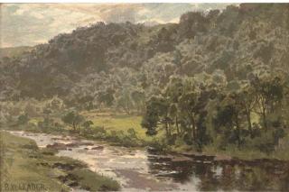 Benjamin Williams Leader, R.A. - The Llugwy below Capel Curig