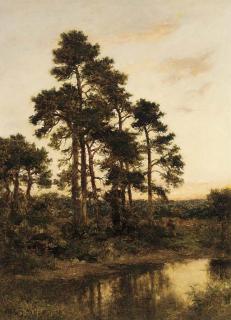 Benjamin Williams Leader - A quiet evening, Surrey Pines
