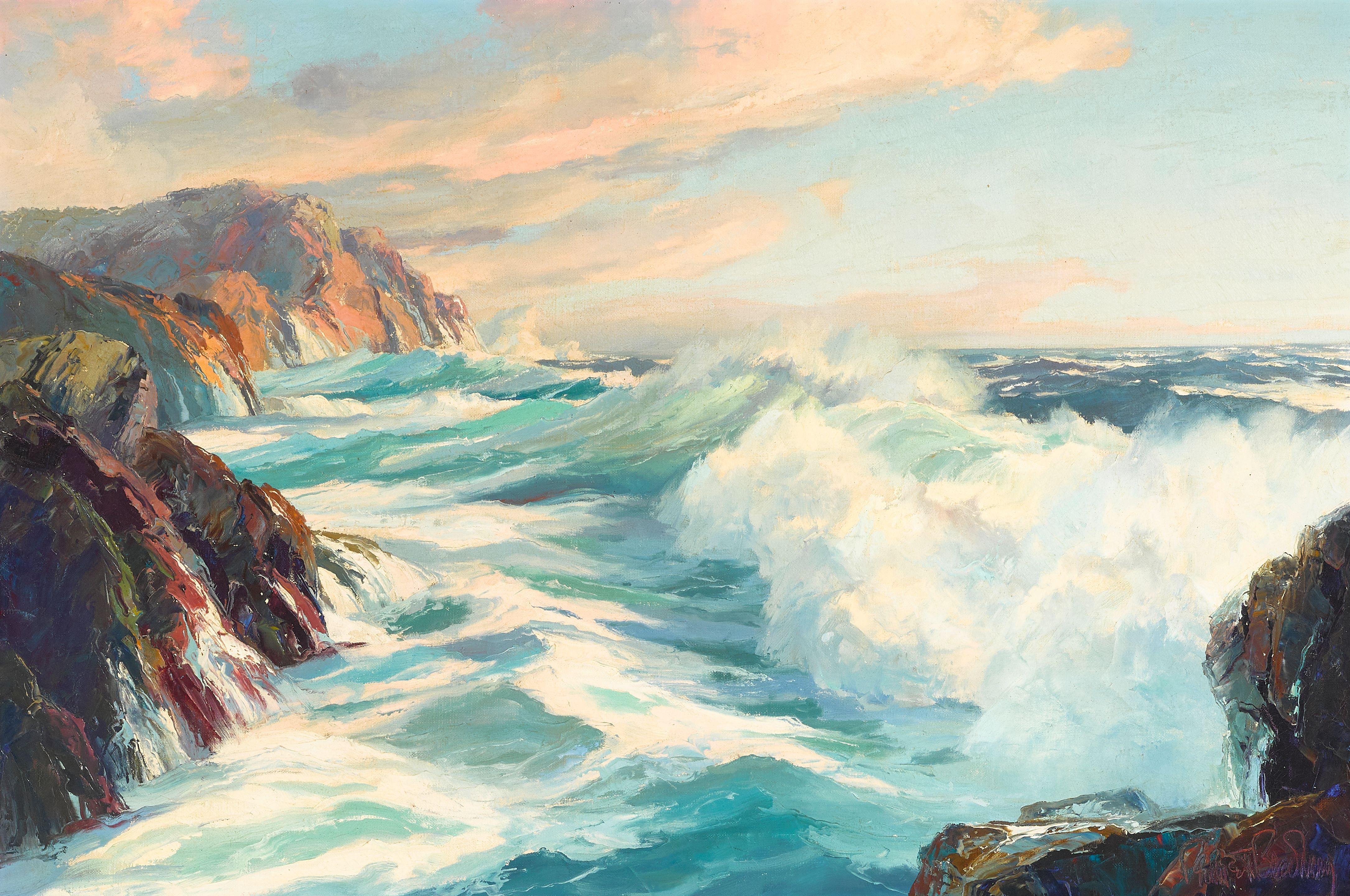 Bennett Bradbury - Afternoon at Garrapata, near Carmel