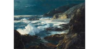 Bennett Bradbury - Moon in Pisces 18 x 26 1/4 in. unframed