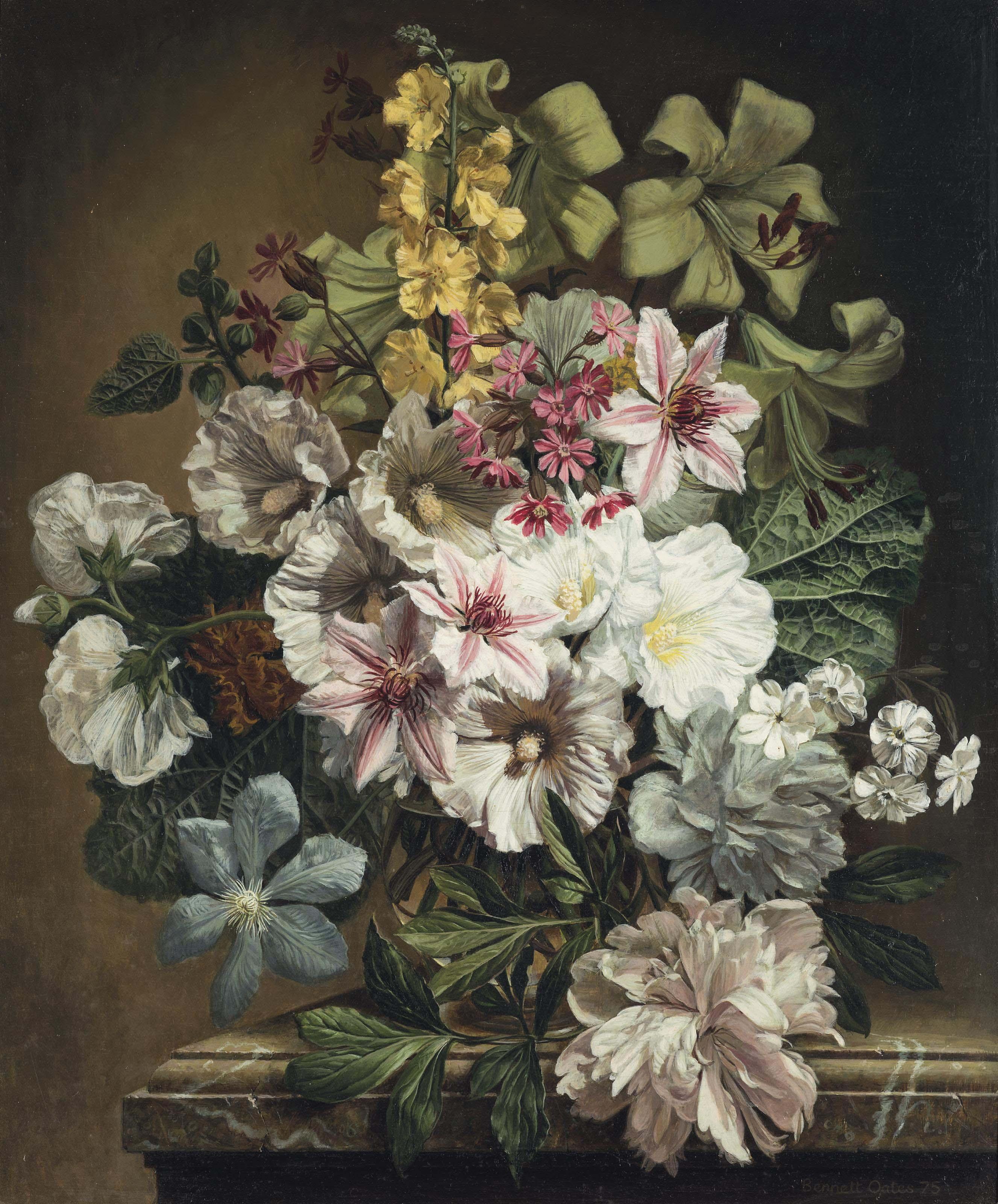 Bennett Oates - A galaxy of flowers