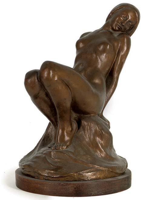 Benno Schotz - Reclining nude