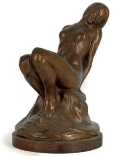 Benno Schotz - Reclining nude