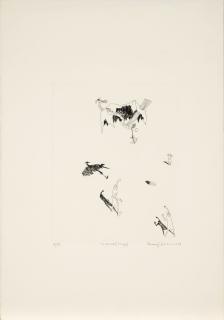 Benny Andrews - Three Works from the Circle series: Boat (Circle Study), Circle (First State), and Circle (Study)