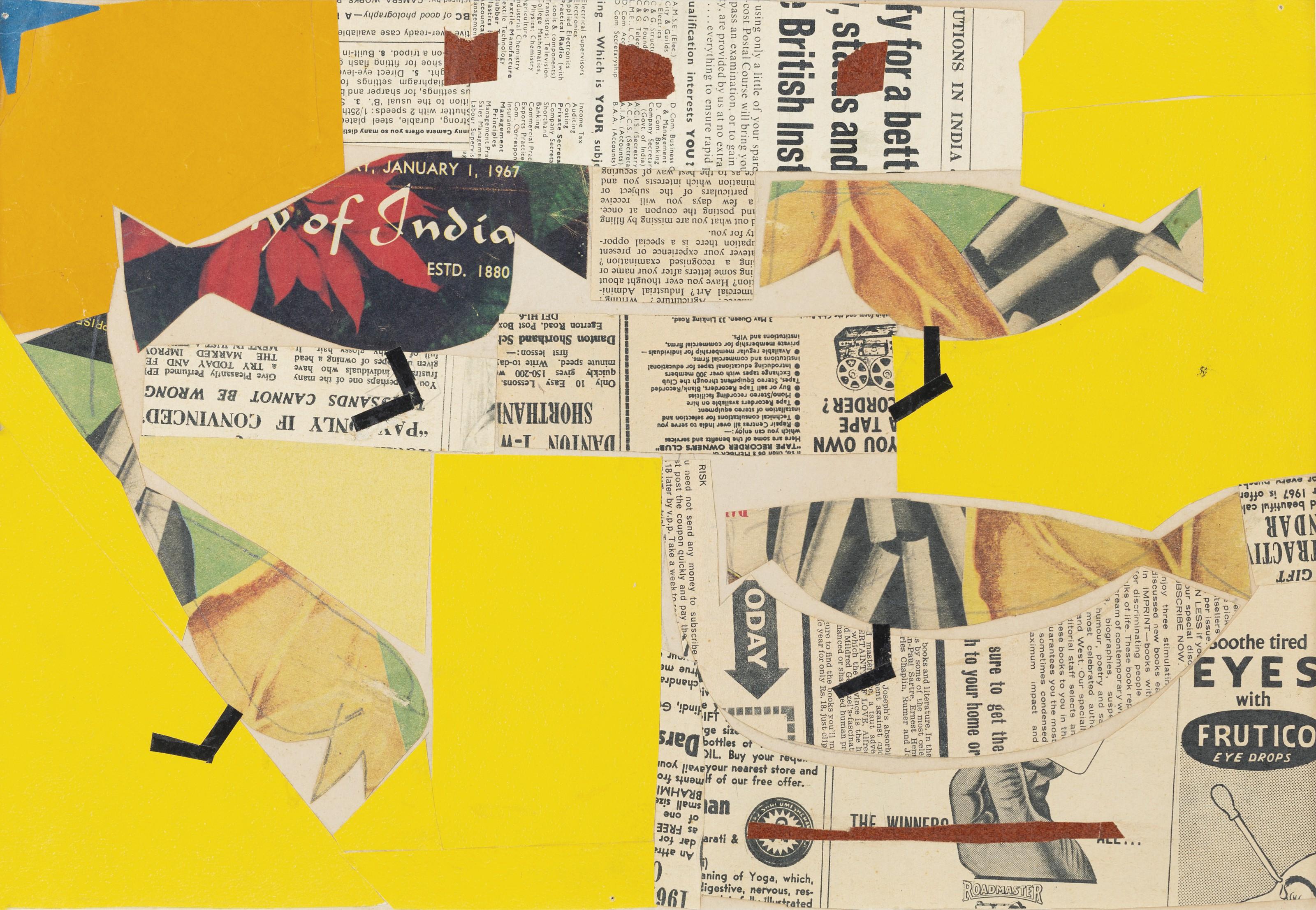 Benodebehari Mukherjee - Untitled (Birds)