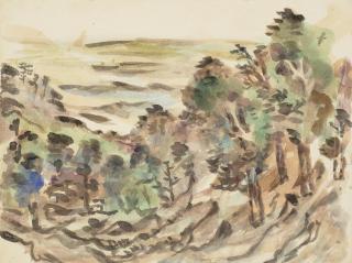 Benodebehari Mukherjee - Untitled (Mussoorie)