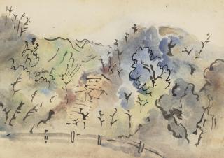 Benodebehari Mukherjee - Untitled (Mussoorie)