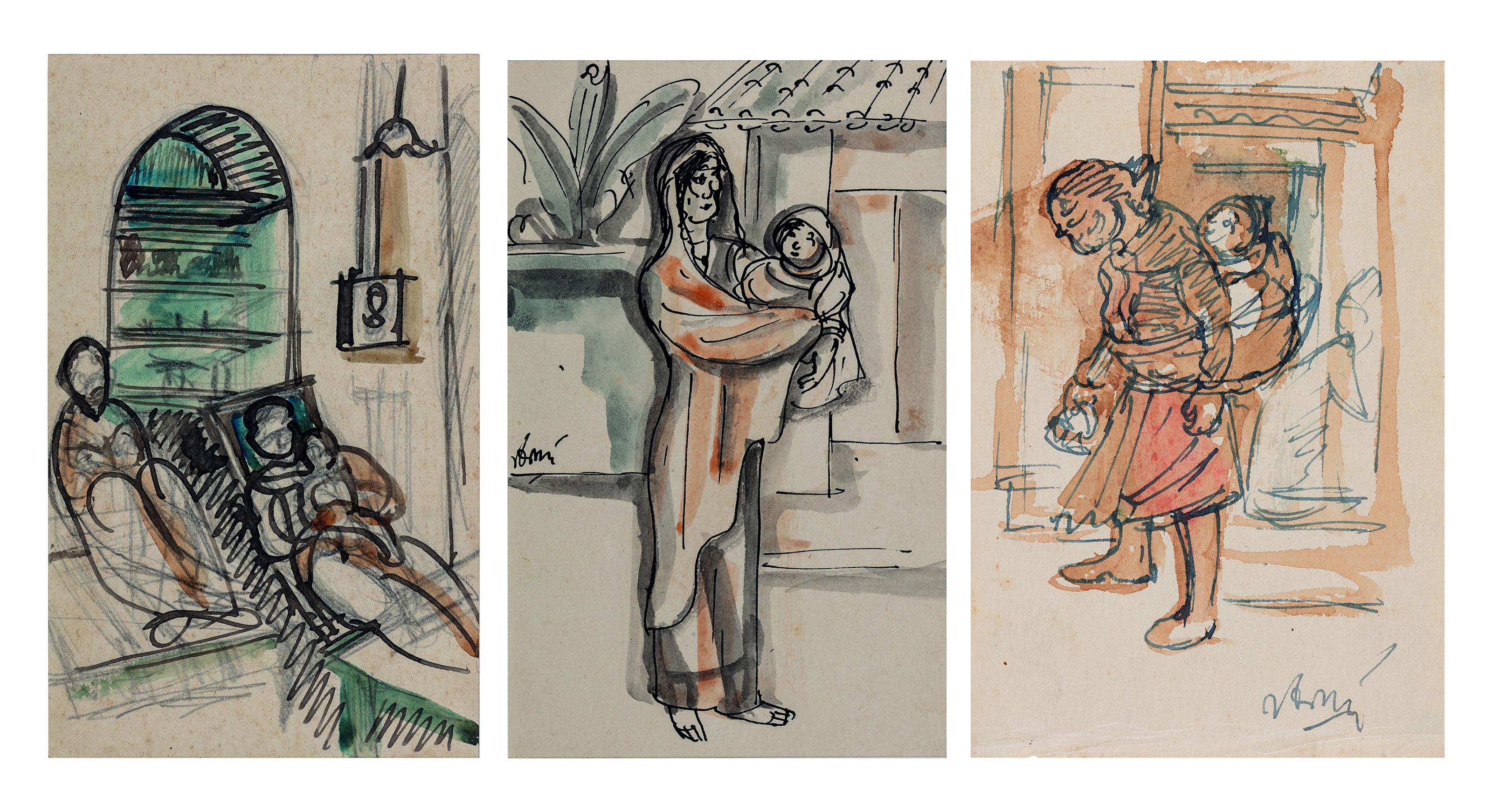 Benodebehari Mukherjee - Untitled