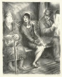 Benton M. Spruance - Madonna of the Subway (Fine & Looney 13)