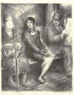 Benton M. Spruance - Madonna of the Subway (Fine & Looney 13)