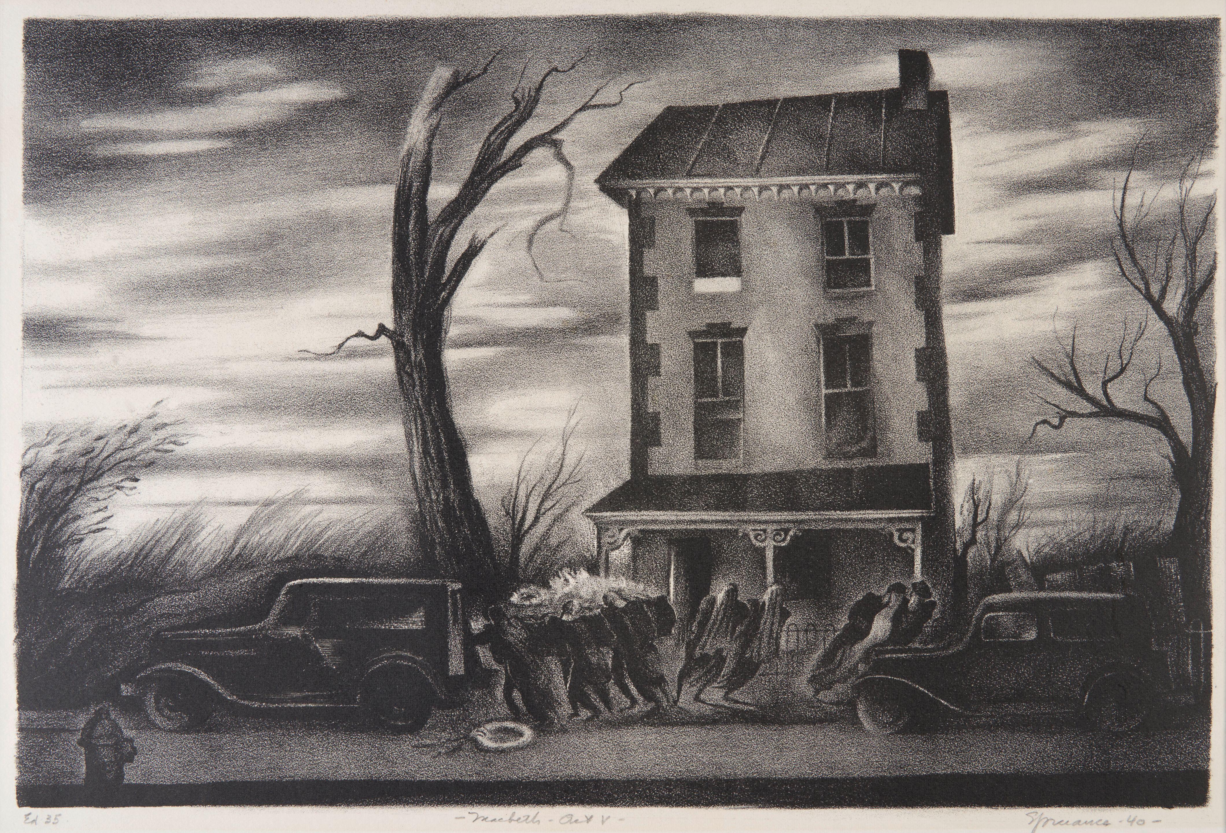 Benton Murdoch Spruance - Macbeth Act V