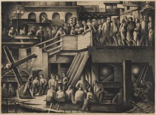 Benton Murdoch Spruance - The People Work - Noon (Fine/Looney 142)