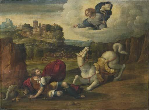 Benvenuto Tisi - Conversione di San Paolo