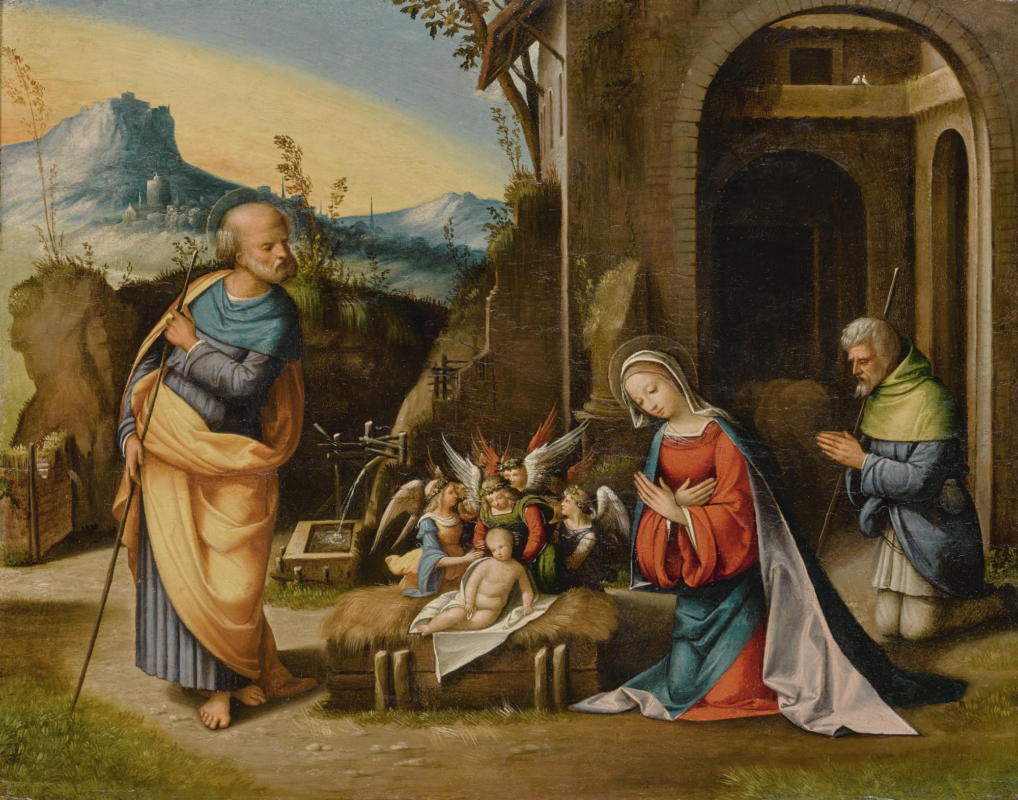 Benvenuto Tisi - Nativity