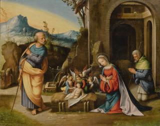 Benvenuto Tisi - Nativity