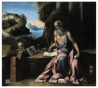 Benvenuto Tisi - Saint Jerome in the Wilderness
