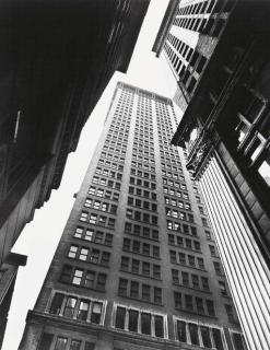 Berenice Abbott - Canyon, Broadway and Exchange Place, circa 1936