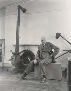 Berenice Abbott - Edward Hopper, 1947; Tsuguharu Foujita, 1926