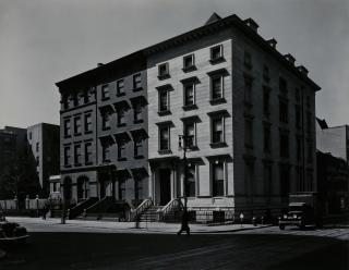 Berenice Abbott - Fifth Avenue Houses, Nos. 4, 6, 8, Manhattan