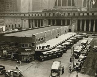 Berenice Abbott - \'Greyhound Bus Terminal\'
