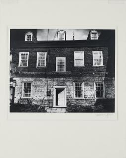 Berenice Abbott - Häuserfront in Soho.